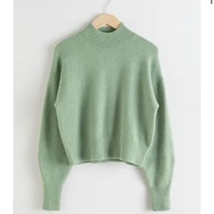Mock neck sweater